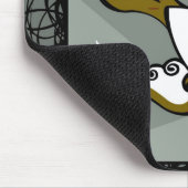 鳥の入れ墨のマウスパッド マウスパッド (コーナー)