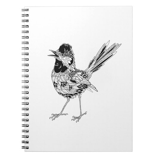鳥の入れ墨 ノートブック (正面)