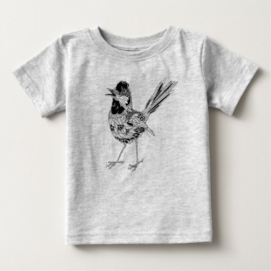 鳥の入れ墨 ベビーTシャツ (正面)