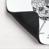 鳥の入れ墨 マウスパッド (コーナー)