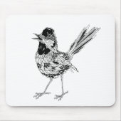 鳥の入れ墨 マウスパッド (正面)