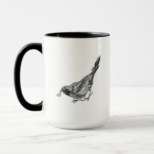 鳥の入れ墨 マグカップ