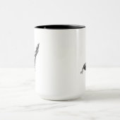 鳥の入れ墨 マグカップ (中央)