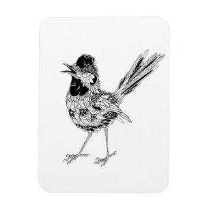 鳥の入れ墨 マグネット