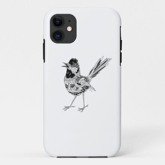 鳥の入れ墨 Case-Mate iPhoneケース (裏面)
