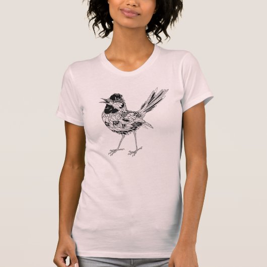 鳥の入れ墨 Tシャツ (正面)