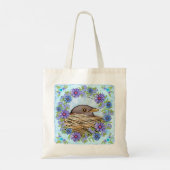 鳥の入れ子トートバッグ トートバッグ (裏面)