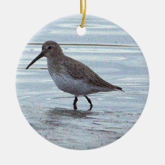鳥の写真のオーナメント セラミックオーナメント
