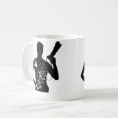 鳥の写真 コーヒーマグカップ (正面左)