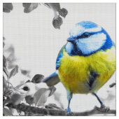 鳥の写真 ファブリック (クローズアップ)