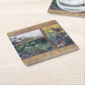 鳥の勉強、ブルーノリジェフォス スクエアペーパーコースター (アングル)