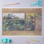 鳥の勉強、ブルーノリジェフォス 薄葉紙 (クラフト)