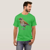 鳥の友だち Tシャツ (正面フル)