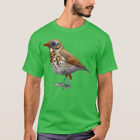 鳥の友だち Tシャツ (正面)