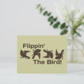 鳥の反転 ポストカード (スタンド正面)