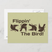 鳥の反転 ポストカード (正面/裏面)