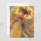 鳥の天使 ポストカード (正面/裏面)