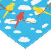 鳥の子どもの誕生日パーティー テーブルクロス (アングル)