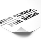 鳥の学校 フォトプリント            (角)