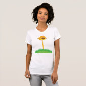 鳥の家の女性用Tシャツ Tシャツ (正面フル)