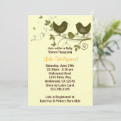 鳥の家族 招待状 (スタンド正面)