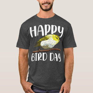 鳥の専門家のための野鳥観察プン Tシャツ