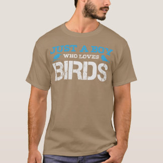 鳥の少年ジョーク男子鳥野鳥研究家レトロ Tシャツ
