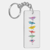 鳥の山 キーホルダー (正面左)