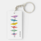 鳥の山 キーホルダー (裏面)