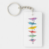 鳥の山 キーホルダー (正面)