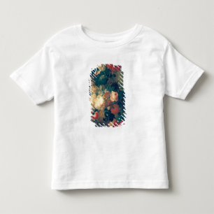 鳥の巣が付いているつぼの花 トドラーTシャツ