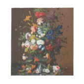 鳥の巣で花を残すセベリン・ローゼン ノートパッド (正面)