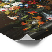 鳥の巣で花を残すセベリン・ローゼン ポスター (角)