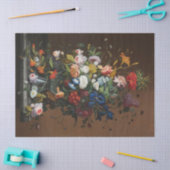 鳥の巣で花を残すセベリン・ローゼン 薄葉紙 (クラフト)