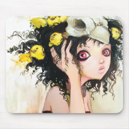 鳥の巣のマウスパッド マウスパッド (正面)