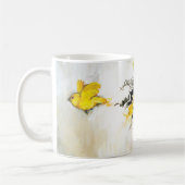 鳥の巣のマグ コーヒーマグカップ (左)