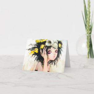 鳥の巣のメッセージカード カード