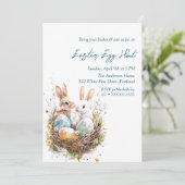 鳥の巣の卵の巣イースターエッグ狩り 招待状 (スタンド正面)