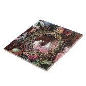 『鳥の巣の妖精』ジョン·アンスター·フィッツジェラルド タイル (側面)