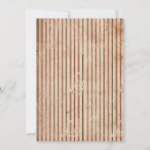 鳥の巣の招待状 招待状 (裏面)