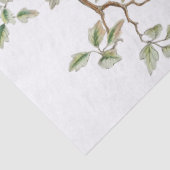 鳥の巣の消印フランスのヴィンテージの分離 薄葉紙 (詳細)