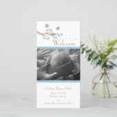 鳥の巣の誕生のお知らせ 案内状 (スタンド正面)