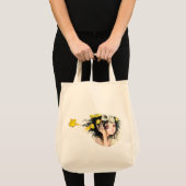 鳥の巣の食料雑貨のトートのキャンバスのバッグ トートバッグ (正面(商品))