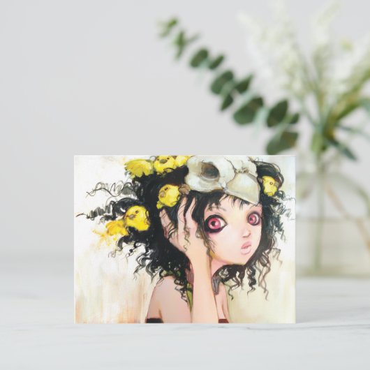 鳥の巣はがき ポストカード (スタンド正面)