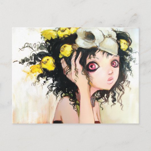 鳥の巣はがき ポストカード (正面)