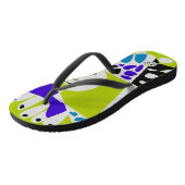 鳥の巣 – アボカドグリーングレー ビーチサンダル (アングル)