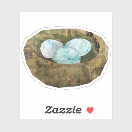 鳥の巣 シール (シート)