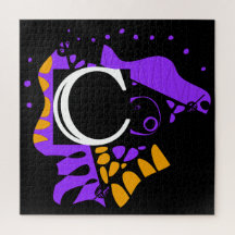 鳥の巣 – パーソナライズされたイニシャル文字C