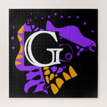 鳥の巣 – パーソナライズされたイニシャル文字G