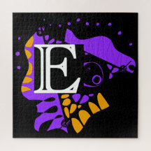 鳥の巣 – パーソナライズされたイニシャルE